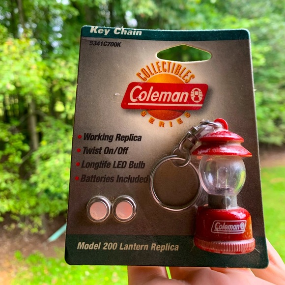 Coleman Other Vintage Coleman Red Lantern Keychain Collectible